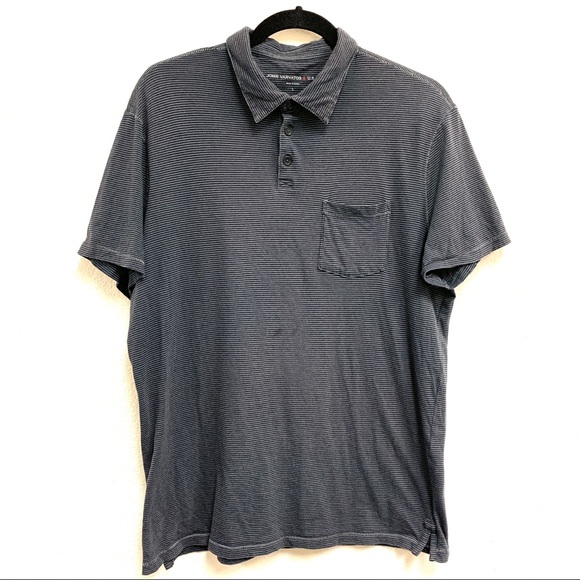 John Varvatos Other - John Varvatos Pinstripe Polo Shirt